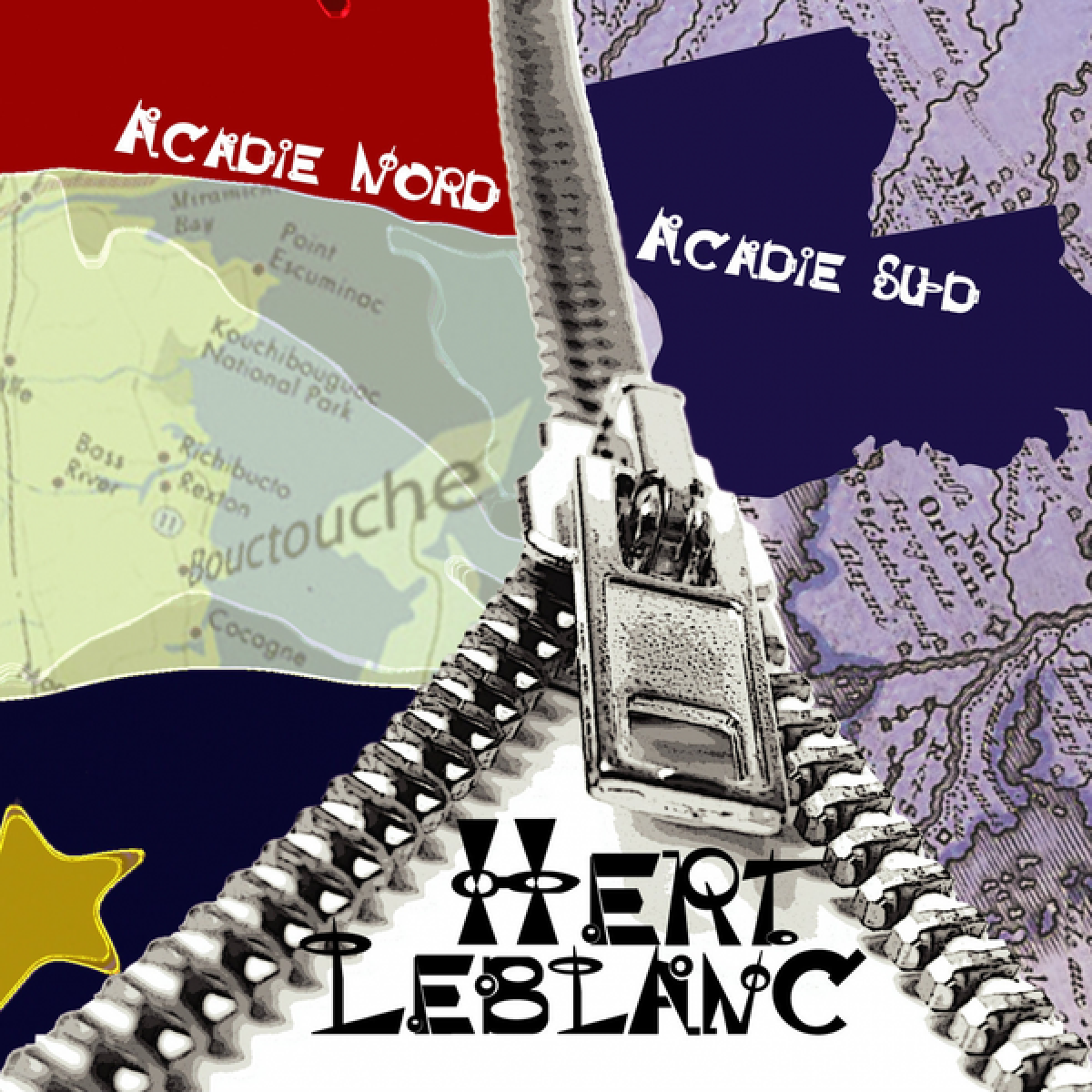 Hert LeBlanc - Acadie Nord, Acadie Sud