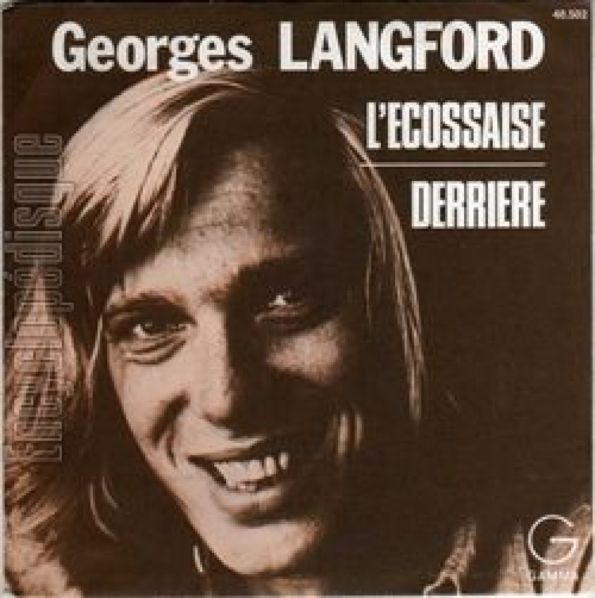 Georges Langford - L'Écossaise/Derrière (45 tours)