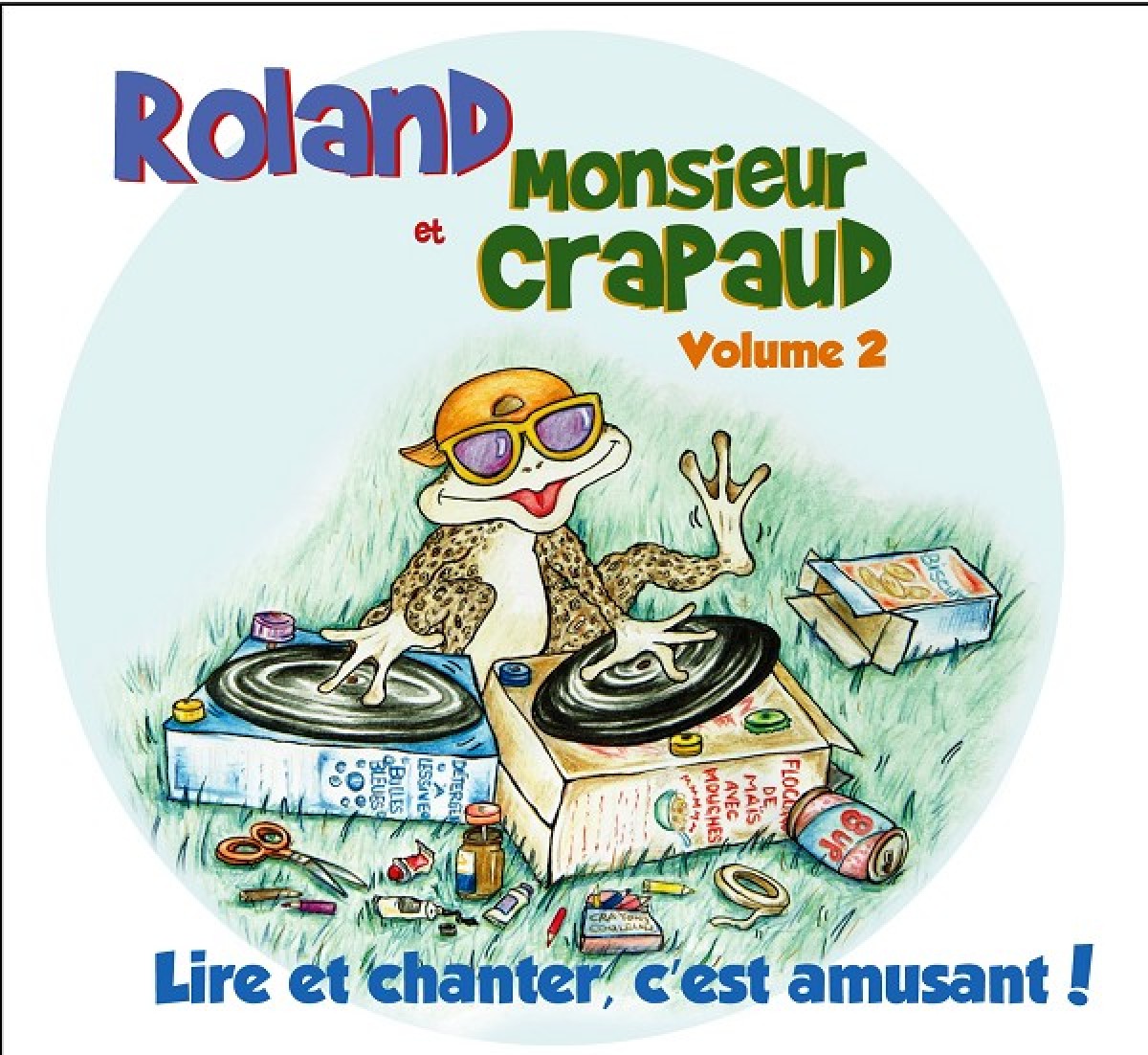 Roland et Monsieur Crapaud - Lire et chanter, c'est amusant!