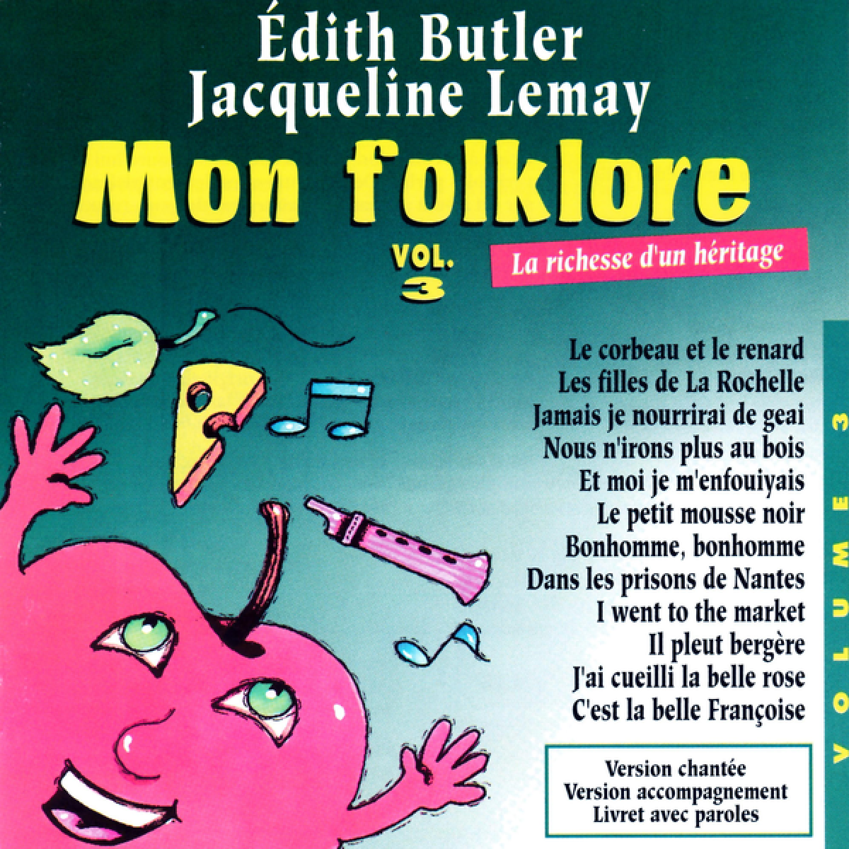 Édith Butler et Jacqueline Lemay - Mon folklore Vol.3