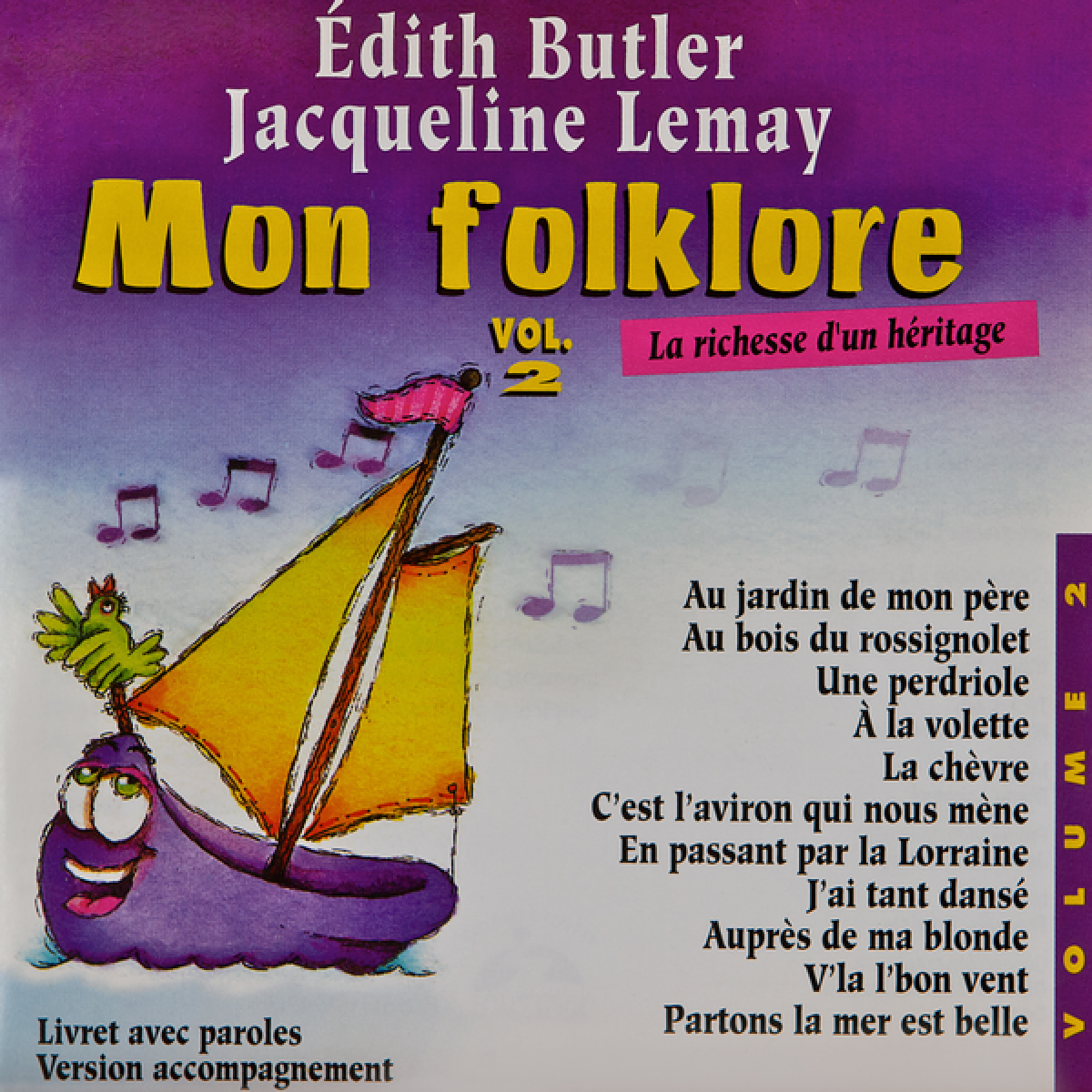 Édith Butler et Jacqueline Lemay - Mon folklore Vol.2