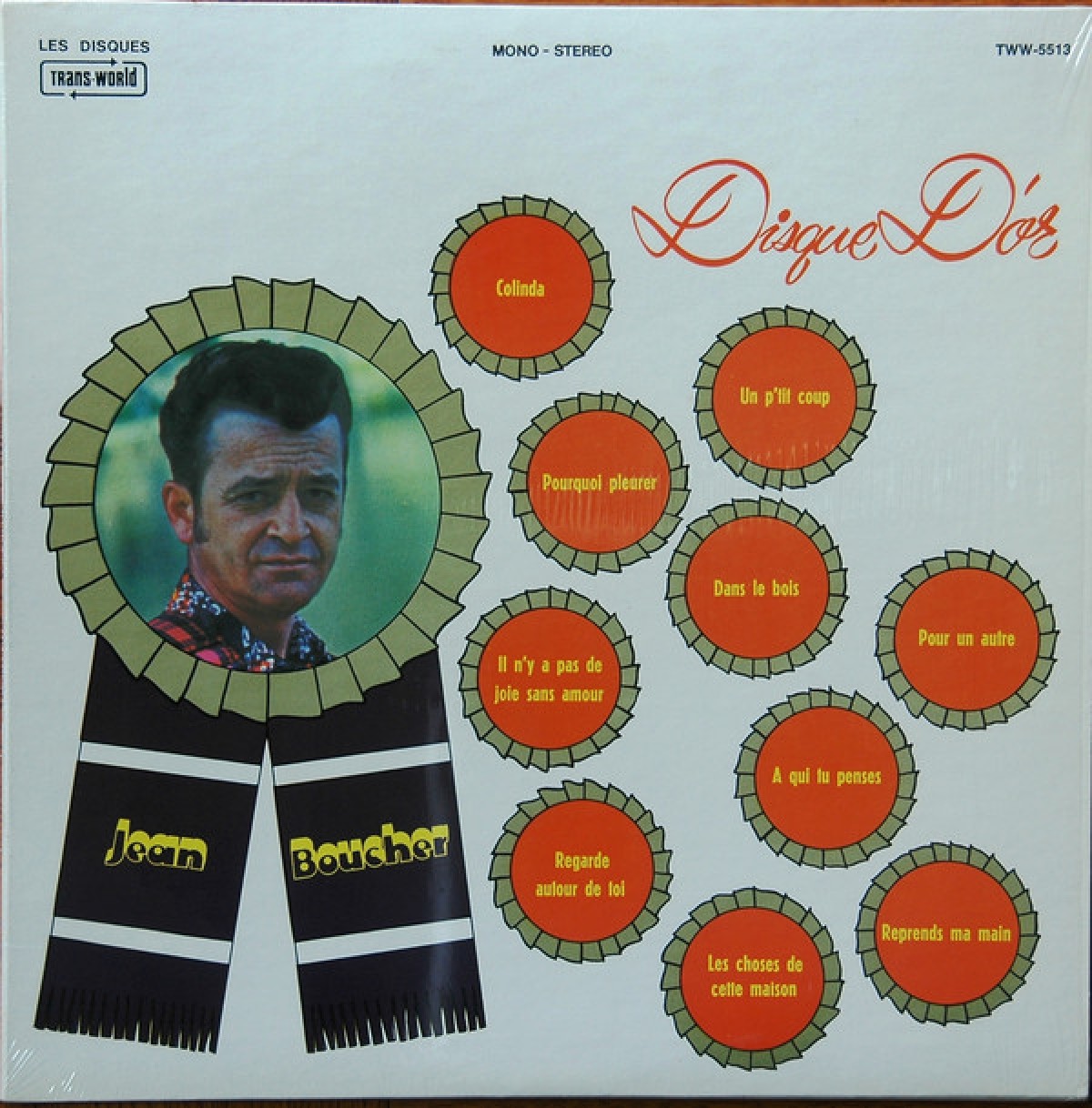 Jean Boucher - Disque d'or